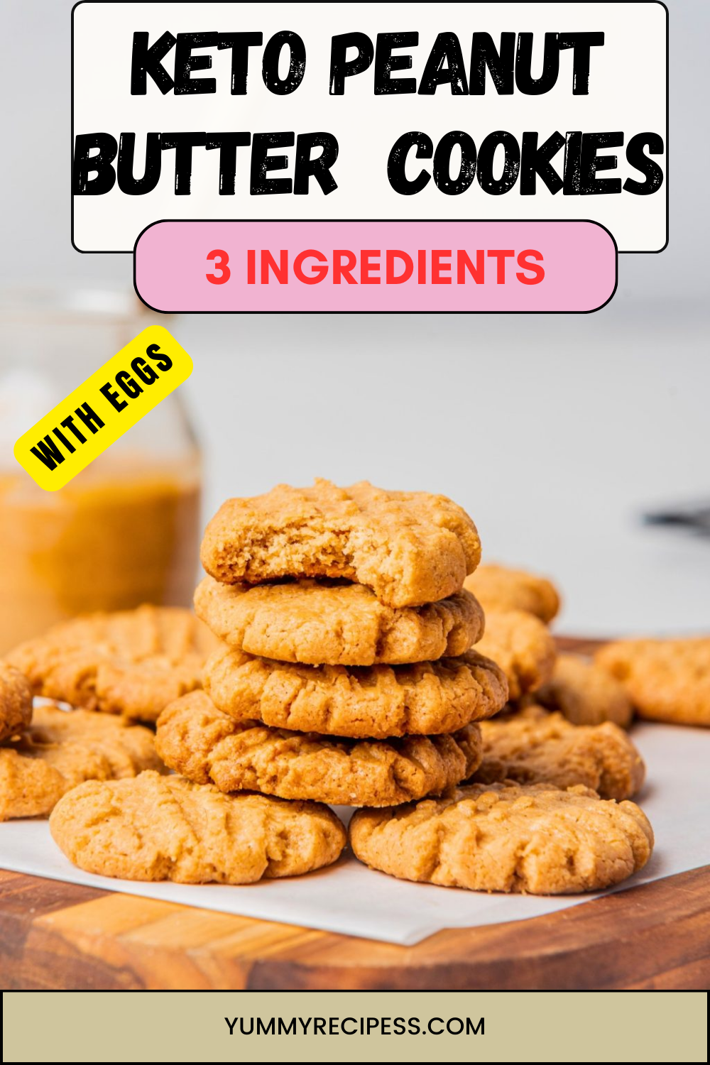 Keto Peanut Butter Cookies