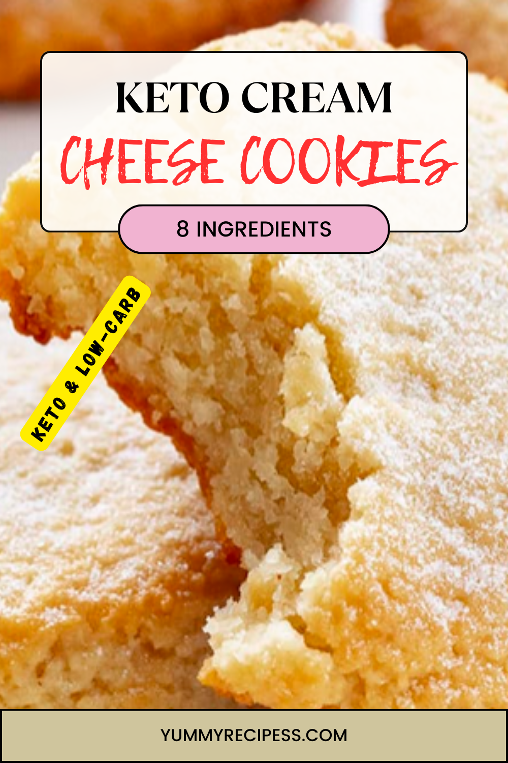 Keto Cream Cheese Cookies