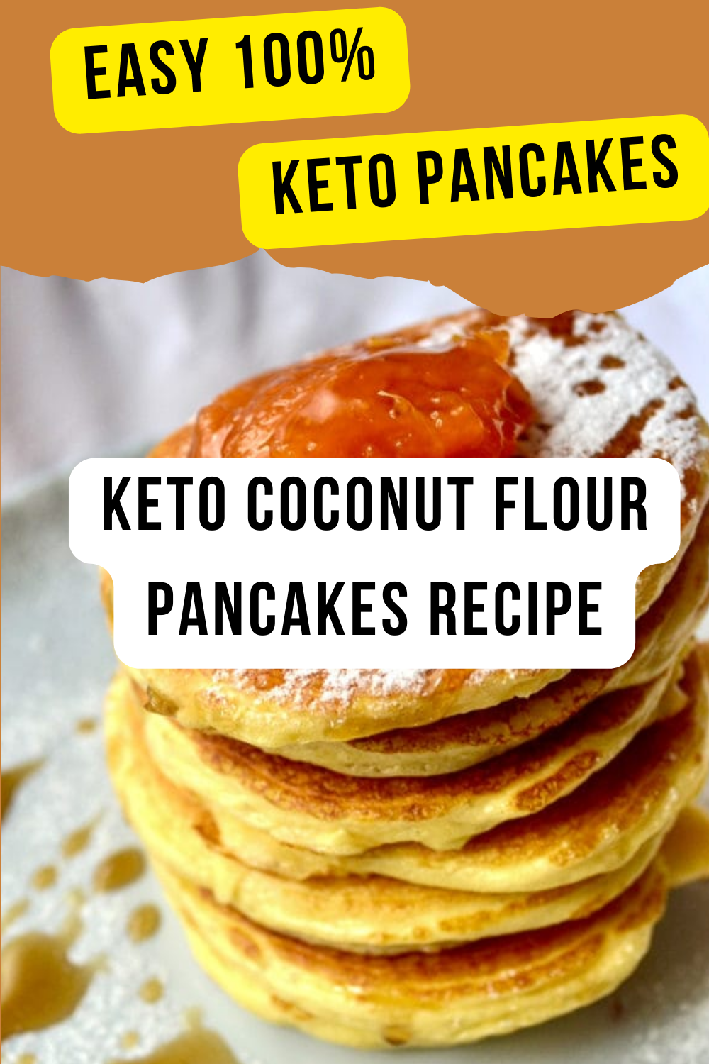 Keto Coconut Flour Pancakes